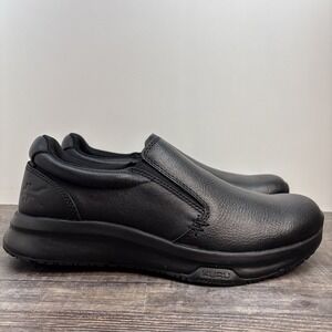 KURU Kivi 2 Women's 9 Shoes Jet Black Leather Slip On Anti-Slip Work $169 NEW